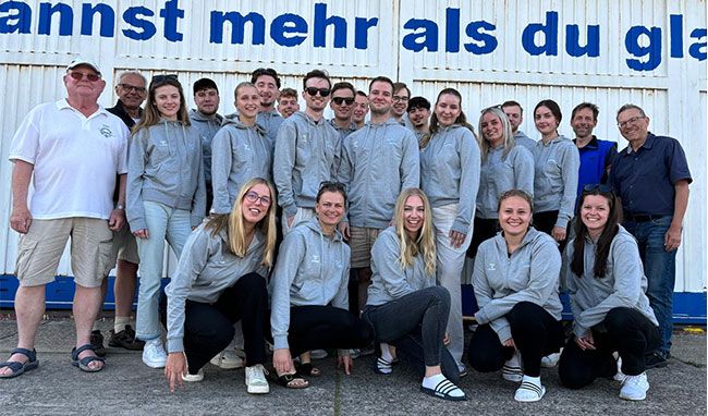 Gruppenfoto der Teilnehmenden der Lerninsel Juist 2024