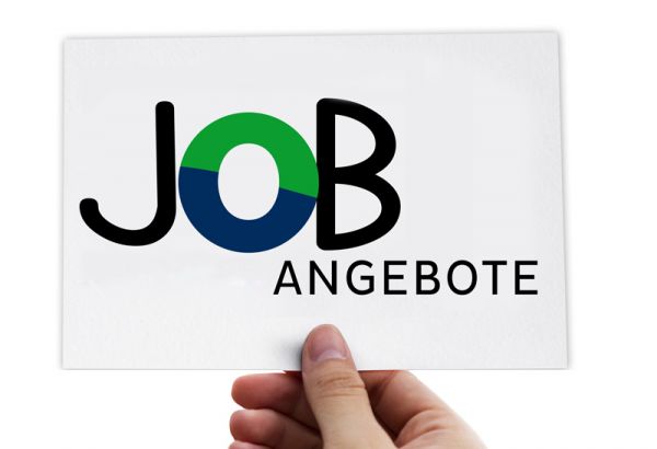 Grafik mit dem Schriftzug 'Jobangebote'