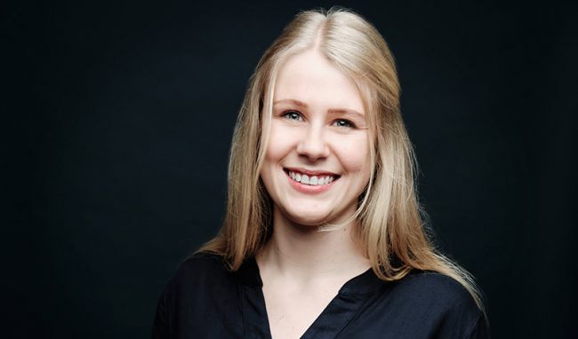 Porträt von Jule Sophia Mumm