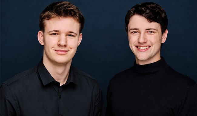 Kjell-Matti und Bela Porträt